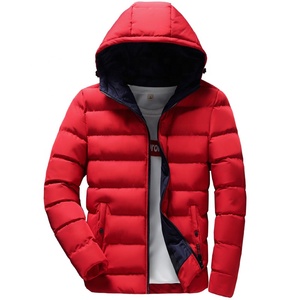 New OEM Mens Puffer Windbreak <b>Waterproof</b> Customize Men Quilted Cotton <b>Jacket</b> for <b>Winter</b> Casual <b>Jackets</b> - Product Image 1