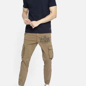 Men's Casual <b>Cargo</b> Trousers Functional Multi Pocket Utility <b>Pants</b> Designed for <b>Work</b> Travel Hiking Camping and Everyday Comfort - Product Image 1