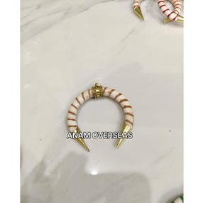 Nuevo Estilo, Colgante de Hueso de Cuerno de Búfalo Natural, Hecho a Mano, Joyería Tribal Boho, Accesorio - Product Image 4