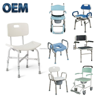 Chaise de douche personnalisée OEM Taïwan, siège de sécurité pour salle de bain, hauteur réglable, produits de soins aux personnes âgées, conception et production