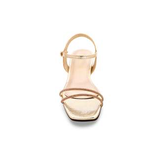 รองเท้าแตะ FN5839สีทองดีไซน์หรูหราและแฟนซี - Product Image 1