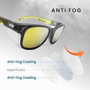 SA1311 gafas de seguridad industriales de nylon - Product Image 5