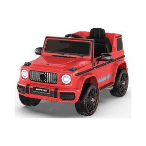 Auto G63 con Licencia ANPABO para Niños, Auto Eléctrico de 12V con Control Remoto para Padres, Aviso de Batería Baja, Vehículo Eléctrico para Niños, Rojo - Product Image 1