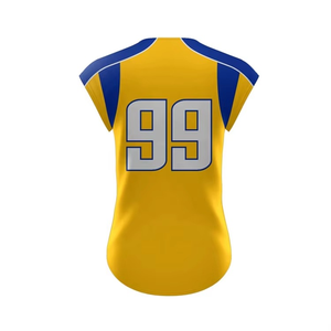 Maillot de baseball pour femmes à deux boutons, sublimé, 100 % polyester, léger, pour le sport, les cheerleaders et le softball - Product Image 2
