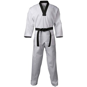 Uniforme de Taekwondo Unisexe Léger en Coton pour Étudiants, Séchage Rapide, Respirant, Durable, Cordon Élastique, Service OEM - Product Image 1