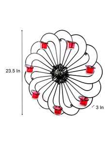 Candelabro de Pared Decorativo de Hierro, Portavelas Votivo, Soporte de Pared para Velas, para Sala de Estar, Dormitorio, Pasillo, Decoración Festiva para el Hogar - Product Image 2