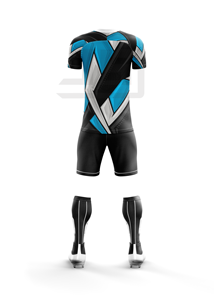 Uniforme Deportivo Personalizado para Equipos de Fútbol, 100% Poliéster, Transpirable y Ligero, Camiseta y Pantalones Cortos para Competencia de Alto Nivel y Uso Diario - Product Image 2