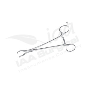 Pinza de sujeción ósea manual de acero inoxidable, instrumento quirúrgico ortopédico con bloqueo, certificado CE, fenestrado. - Product Image 6