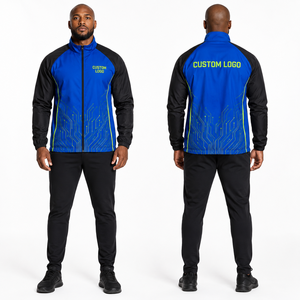 Colorblock Mens Windbreaker <b>Jacket</b> Custom Wholesale Supplier Factory Bulk Premium Lightweight Waterproof Hooded <b>Packable</b> Outdoor - Product Image 3