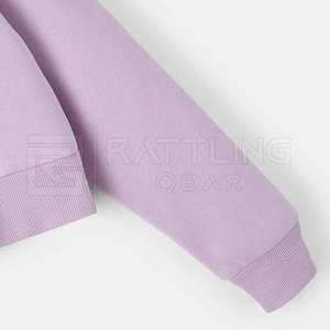 Dernier style de sweat à capuche pour femmes, haut court personnalisé, couleur unie, doublé polaire, design, saison d'hiver, court pour dames et filles - Product Image 3