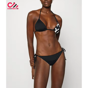 Cheap Price Women's <b>Bikini</b> <b>Set</b> Front Spandex/Polyester Material Customizable Colors Designs OEM Service - Product Image 4