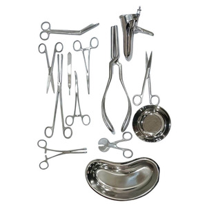 Kit d'instruments chirurgicaux gynécologiques manuels de qualité supérieure en acier inoxydable pour usage clinique et hospitalier (vente en gros) - Product Image 3