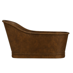 Bañera Decorativa Independiente de Cobre Oscuro Hecha a Mano, de Alta Gama, Precio de Mayoreo - Product Image 2