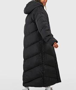New <b>Parka</b> Jacket Hooded Breathable Plus Size <b>Women's</b> Long Puffer Coat Hooded High Street Winter <b>Parka</b> Jacket with Zipper - Product Image 2