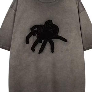 T-shirts pour hommes en coton 100% anti-plis, coupe oversize, effet délavé, haute qualité, vente en gros, manches courtes, fournisseur du Pakistan - Product Image 3