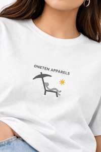 เสื้อยืดผู้หญิงฤดูร้อน ONE TEN Apparels สีกรมท่า ผ้าฝ้ายนุ่ม สวมใส่สบาย แขนสั้น ระบายอากาศได้ดี คุณภาพสูง ปรับแต่งได้ แฟชั่น - Product Image 3