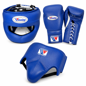 Set de Boxeo Profesional de Alta Calidad, Guantes de Cuero Vacuno con Cierre de Cordones, Ligeros, Transpirables y de Secado Rápido para Adultos - Product Image 6