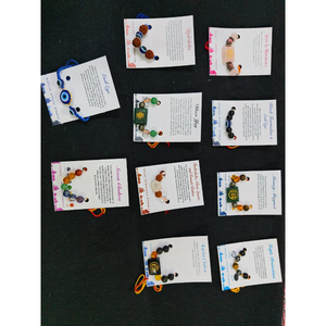 Wholesale Latest RAKHI <b>Bracelets</b> Feng Shui Handmade Polished 2026 Design <b>Healing</b> Gemstone Rakhi <b>Bracelets</b> For Beloved Brothers - Product Image 1