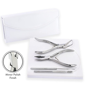 Kit de Pinzas Profesionales de Acero Inoxidable para Extensiones de Cabello, Colección Completa de Herramientas para Salón de Belleza - Product Image 4