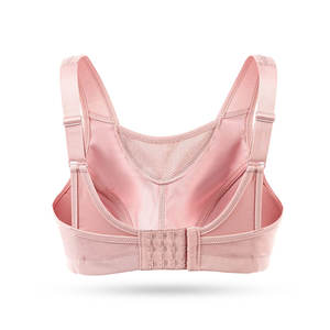 Women's Custom Wholesale Sport Bra Breathable Crossed Backless Gym Fitness Wear with Front Logo Position - Product Image 4