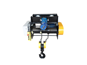 Electric 1-3 Ton Capacity 9 Mtr Lifting Height Wire Rope Aluminum Alloy <b>Hoist</b> ABB Motor EMCO Brake PBL Gearbox Remote Control - Product Image 2