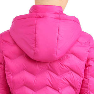 Chaqueta Acolchada Personalizada para Mujer con Logotipo, Chaqueta de Invierno para Exteriores con Capucha de Piel, Talla Grande, Transpirable, de Nailon de Alta Calidad, Venta al Por Mayor 2026 - Product Image 6