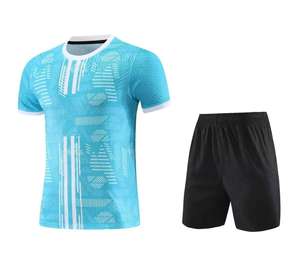 Uniforme de Fútbol de Manga Corta de Alta Calidad 2026, Transpirable, de Secado Rápido, Personalizable, para Jóvenes y Adultos, Proveedor de Pakistán - Product Image 4