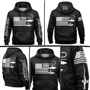 Sudadera con Capucha para Hombre, Diseño Gótico, Impresión Digital Personalizada, Corte Ajustado, 65% Algodón, Alta Calidad, Venta al Por Mayor - Product Image 5