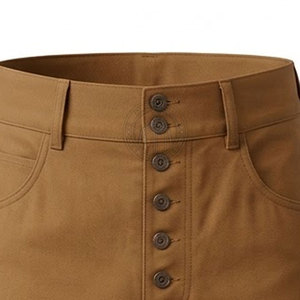Classic Wear Civil War <b>Trouser</b> Canvas Vintage Inspired <b>Pattern</b> Breathable Lightweight Eco-Friendly Smooth Waistband Reinforced - Product Image 5