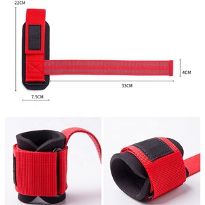 Sangles de poignet personnalisées en nylon et coton, légères, antidérapantes, pour la musculation et le bodybuilding - Product Image 2