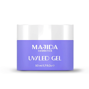 มาจิดา คอสเมติกส์ ยูวี แอลอีดี เจล ไวท์ 50 มล. สำหรับซ่อมแซมเล็บแบบมืออาชีพ - Product Image 3