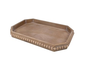 Plateau de service en bois écologique et élégant avec finition lisse pour la cuisine, la table à manger et la décoration de restaurant - Product Image 6