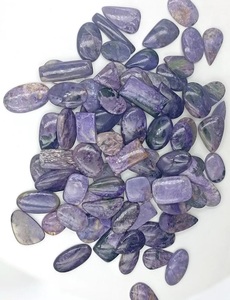 Lote de Cabujones de Charoita Púrpura Opaca Natural, Gemas Sueltas para la Fabricación de Joyas, Lote al por Mayor - Product Image 3