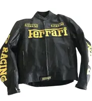 Super Heavy Bike Racing Protection Leather Jacket