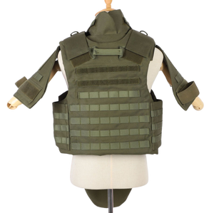 Gilet Tattico di Protezione Completa Sistema Molle Gilet Antiproiettile a Sgancio Rapido in Poliestere 1000d Gilet Tattico Protettivo Completo - Product Image 3