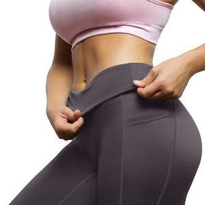 Leggings de Yoga de Cintura Alta, Suaves como la Mantequilla, con Logotipo Personalizado, Pantalones Ajustados para Mujer, Leggings Deportivos para Correr - Product Image 2