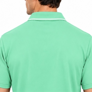 Polo homme à manches courtes, col classique, décontracté, respirant, en coton Oxford, coupe régulière, design personnalisé - Product Image 5