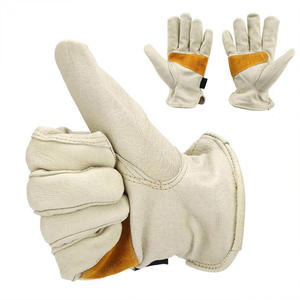 Anti Cut Resistant Flower Rose Pruning Thorn Proof <b>Gloves</b> Gauntlet Leather Women Long Sleeve Garden <b>Gloves</b> Split Leather <b>Gloves</b> - Product Image 3