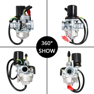Carburateur de moto/scooter 19 mm 1E40QMB pour Yamaha Jog 50 50cc Jog 90 avec starter électrique, scooter ATV <span class=keywords><strong>2</strong></span> <span class=keywords><strong>temps</strong></span> - Product Image 3