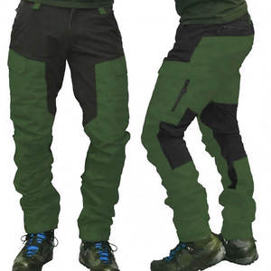 Pantalones Cargo Casuales Rectos para Hombre, Invierno, Alta Calidad, 100% Algodón Canvas, Multibolsillos, Color Caqui, Ligeros y Transpirables, Venta al Por Mayor - Product Image 3