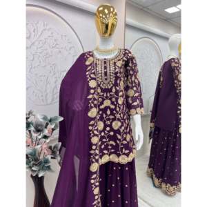 Conjunto de Traje de Fiesta para Mujer de Diseñador con Bordado y Lentejuelas, Ropa de Noche Elegante - Product Image 2