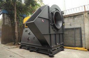 พัดลมแบบแรงเหวี่ยงขับเคลื่อนด้วยสายพานสำหรับดูดฝุ่นอุตสาหกรรม รุ่น CPL-7-NoI สำหรับโรงงาน ชนิด AC ผลิตจากเหล็ก SS400 - Product Image 4