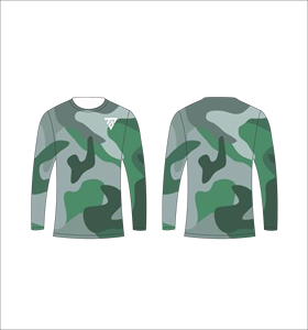 <b>Men</b> <b>Green</b> Yellow Camouflage Long Sleeve <b>T</b> <b>Shirt</b> Abstract Multi Color Pattern Crewneck Tee Casual Streetwear Tops Gym Training - Product Image 3