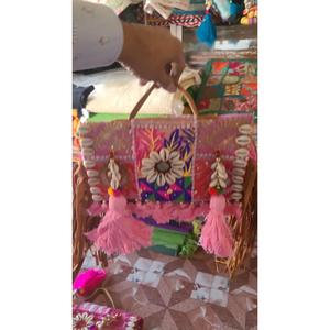 Sacs à main tendance pour filles, motifs culturels traditionnels indiens, sacs fantaisie, sacs brodés, prix d'usine - Product Image 6