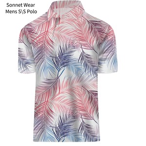 Polo homme imprimé AOP pour l'été - Product Image 5