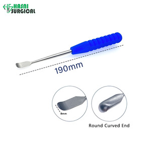Elevador periostal curvo redondo de acero inoxidable de 8 mm, instrumentos para fragmentos pequeños, AO para set de instrumentos ortopédicos - Product Image 1