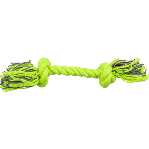 Corde à jouer multicolore en coton 25g 15cm Jouets pour animaux de compagnie - Product Image 1