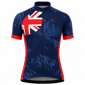 Maillot de Ciclismo Profesional OEM Ligero y Cortavientos, Elástico en Cuatro Direcciones, Impresión Digital, Diseño Personalizado para Equipos, Largo Frontal para Hombre - Product Image 1