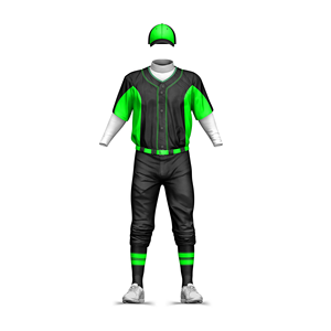 Maillot de baseball personnalisé de qualité supérieure, respirant, avec impression numérique, ensemble uniforme de softball pour adulte à boutons - Product Image 3