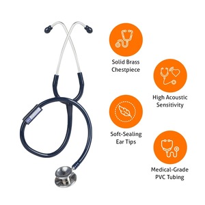 Estetoscopio de Doble Campana para Adultos ST-03 de Latón de BPL Medical Technologies - Product Image 3